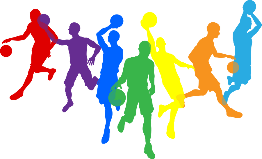 Basketball Silhouette Players Player Silhouettes